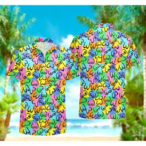 Funny Hawaiian Shirt for Men and Women, Aloha Beach Vacation Casual Tropical Hawaiian Shirt, Full Body 3D Printed Shirt, Summer Shirt, Novelty Shirt, Luau Shirt