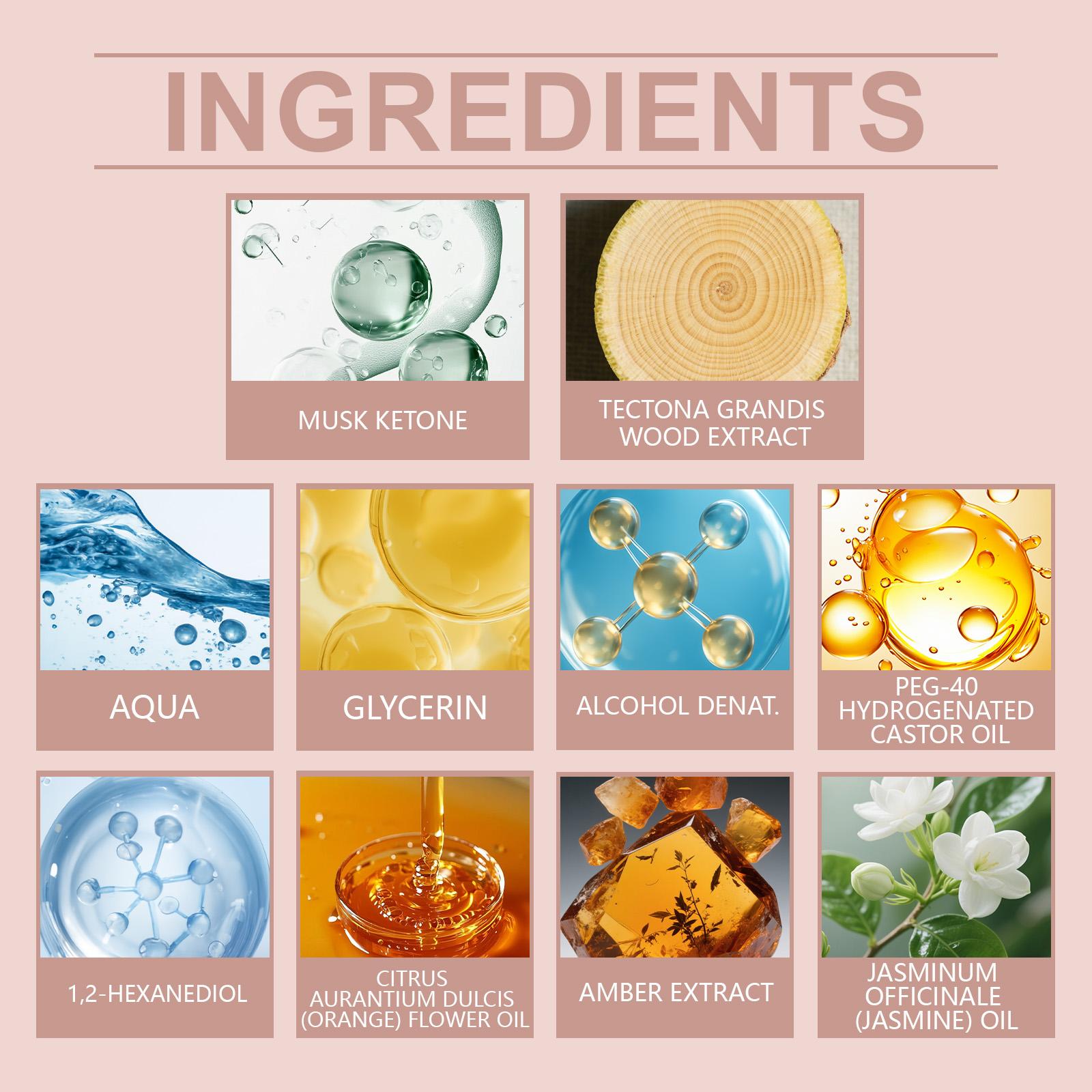 Ladies' Natural Charm Fragrance, With A Gentle, Natural And Fresh Scent, Is Portable And A Niche Perfume For Daily Commuting