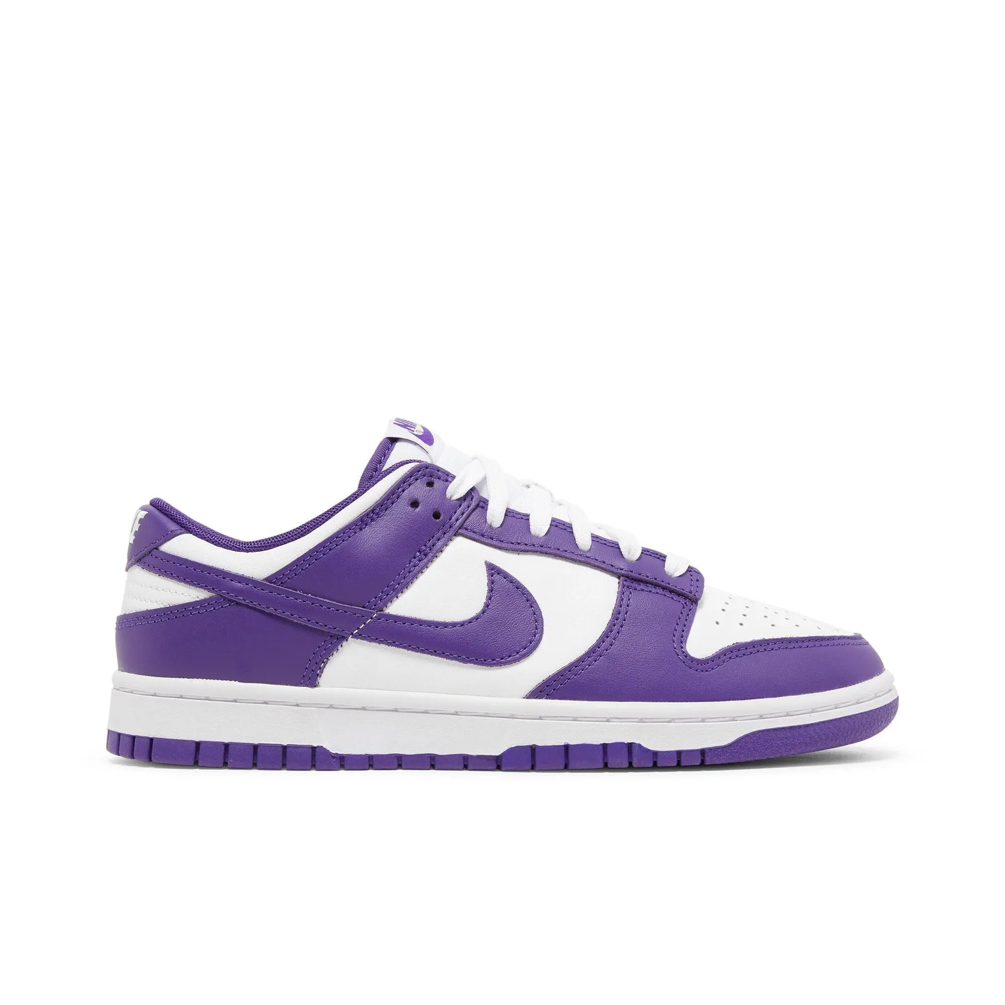 Nike Dunk Low 'Championship Purple' (Unisex) White/Court Purple sneakers DD1391 104