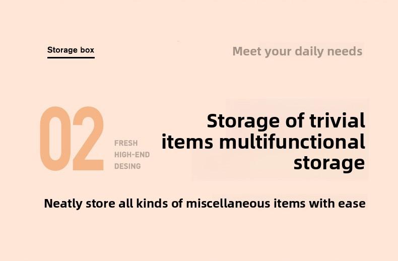 Foldable storage two-piece set home fabric organizer box multi-purpose linen cotton dustproof storage box for clothes and toys