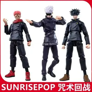SUNRISEPOP Genuine Spell Return Gojo Satoru Hiroyuki Kushiro Megumi Fushiguro Action Figure Model Doll Toy Collection