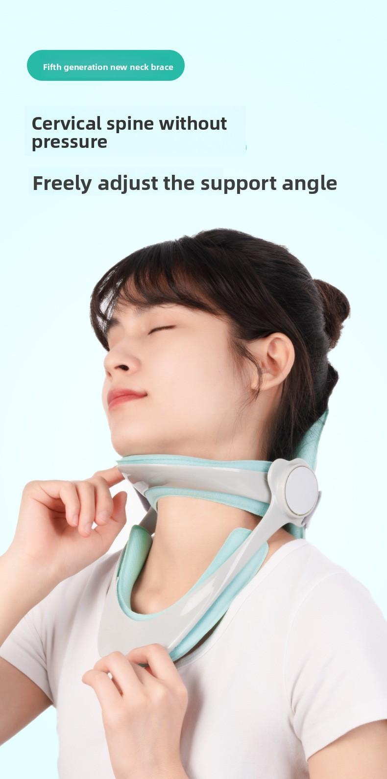 Cervical brace, neck elevator, fixed support frame, anti-head lowering, adult and child household cervical tilt aligner Cervical brace, neck elevator, fixed support frame, anti-head lowering, adult and child household cervical tilt aligner