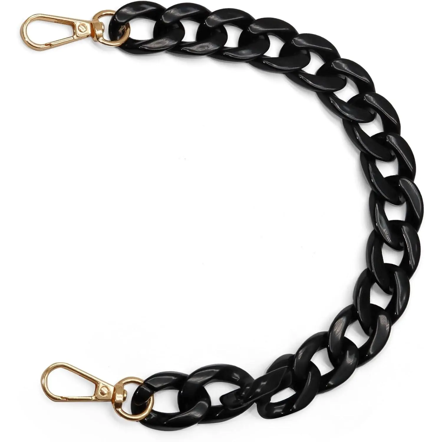 Purse Chain Strap, Luxury  Handbag Strap , Short Purse Chain Handles Clutches Handles