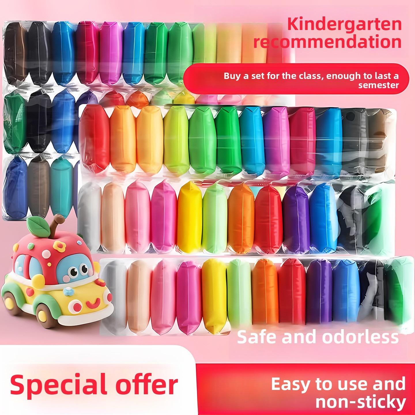 Ultra-light clay plasticine colored mud non-toxic children's 36-color handmade DIY clay toy kindergarten