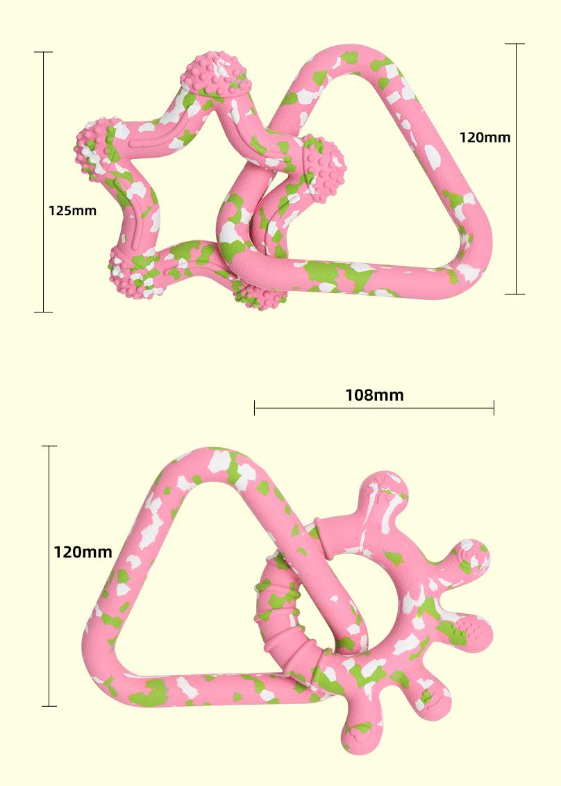 Tough Camouflage Rubber Ring Toy for Aggressive Chewers - Indestructible Dog Tug Toy for Teething Relief & Dental Care, Interactive Fetch & Training Tool for Large Dogs silicone feeder cats puppy gift surprise Strawberry Shortcake Bat Dragon Plush