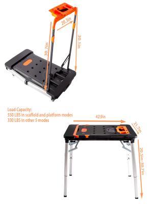 TECSPACE Stainless Steel Worktable Workstation (48 x 24 Inch) multi function workbench