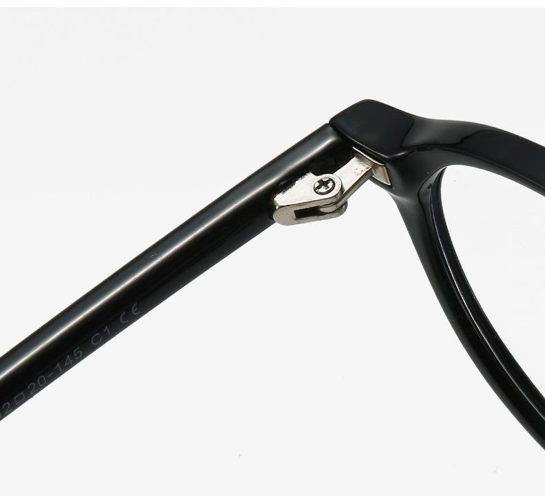 2026 New Oval Glasses Frame TR90 Anti Blue Light GlassesLeopard Small Size Korean Styles Ins Fashion Eyeglasses Frames