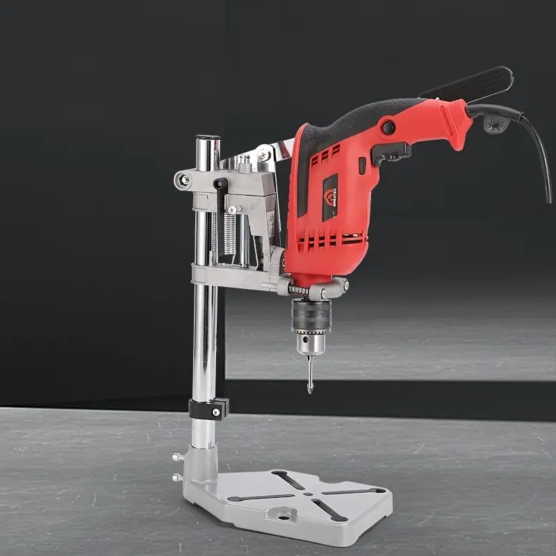 Home Use Convenient Workbench Set, Multi-Function Hand Grinder, Angle Grinder, Electric Drill, Metal Stand, Suitable for Wood Industry, Power Tool Set
