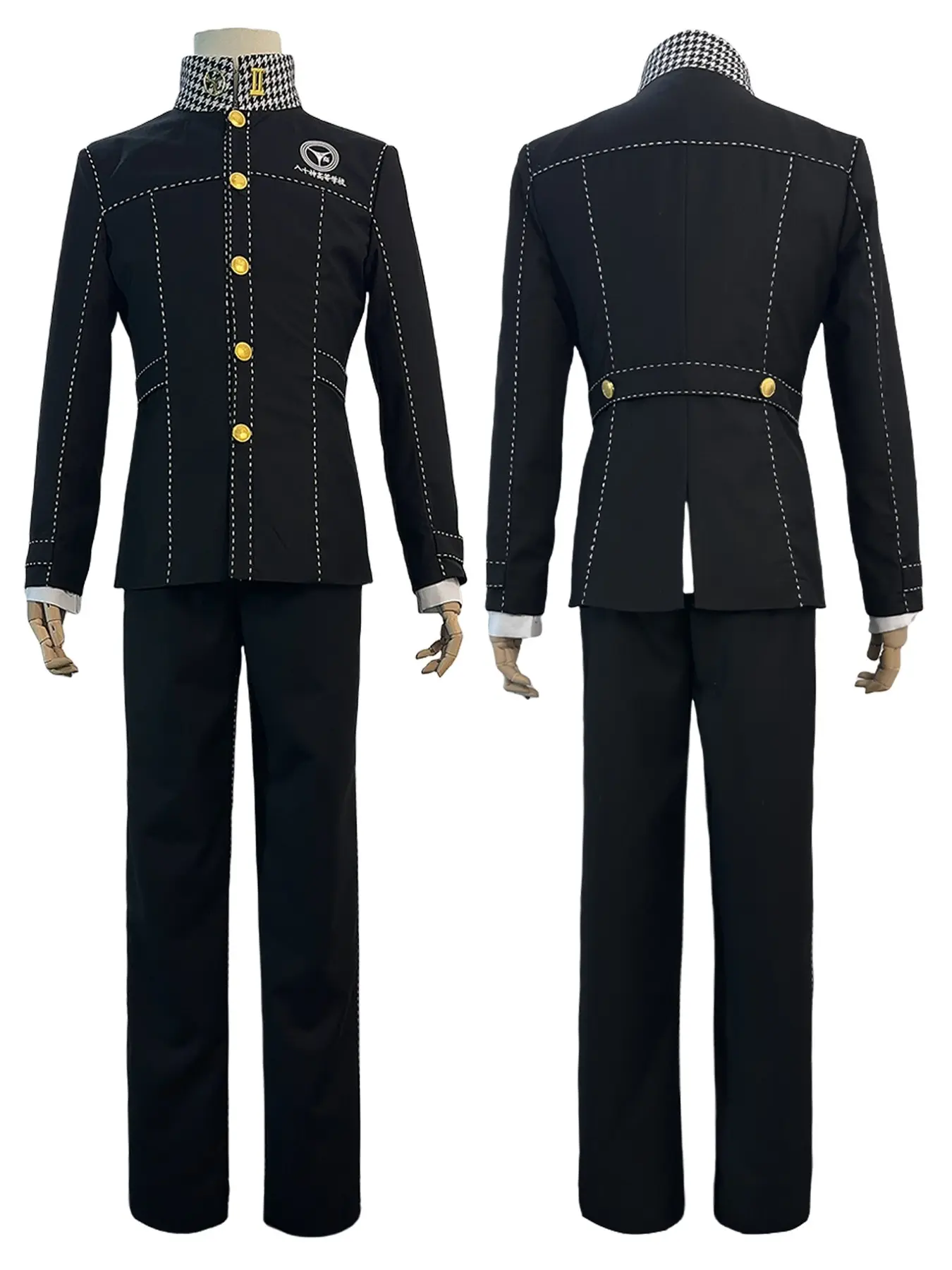 HOLOUN P4 Game Yu Narukami Cosplay Costume School Uniform Daily Wear Halloween Convention Christmas Party