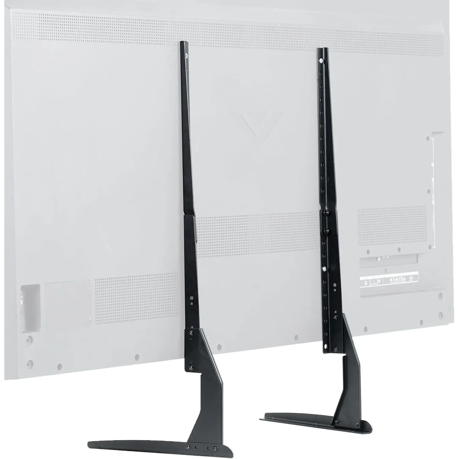 Black Tabletop TV Base Stand for 22 to 65 in Screens, STAND-TV00Y