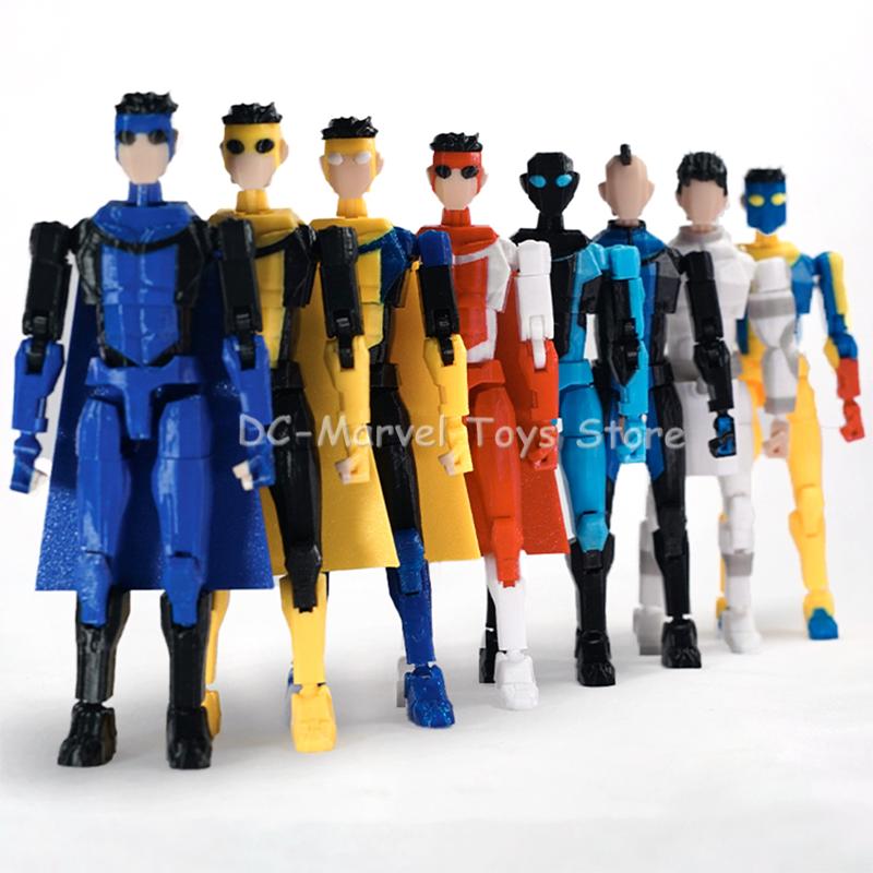 In Stock 3d Printed Invincible Boy Conquest Omni Man Conquest Thragg Dummy13 T13 Multi-Jointed Movableaction Figure Custom Toy
