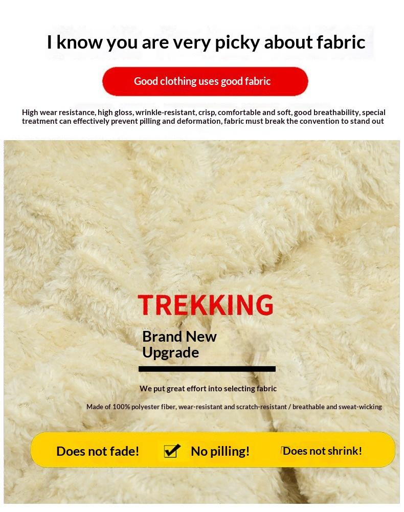 Three-Piece Set, 2025 New Ultrasonic Lamb Wool Cotton Jacket Three-Piece Set for Men, Warm Fleece-Lined Stand Collar Lamb Wool Cotton Jacket Clothes Menswear Hoodie Matching Pants Pants Suits Top Long Sleeve Long Sleeve Trouser Matching SpringStatements