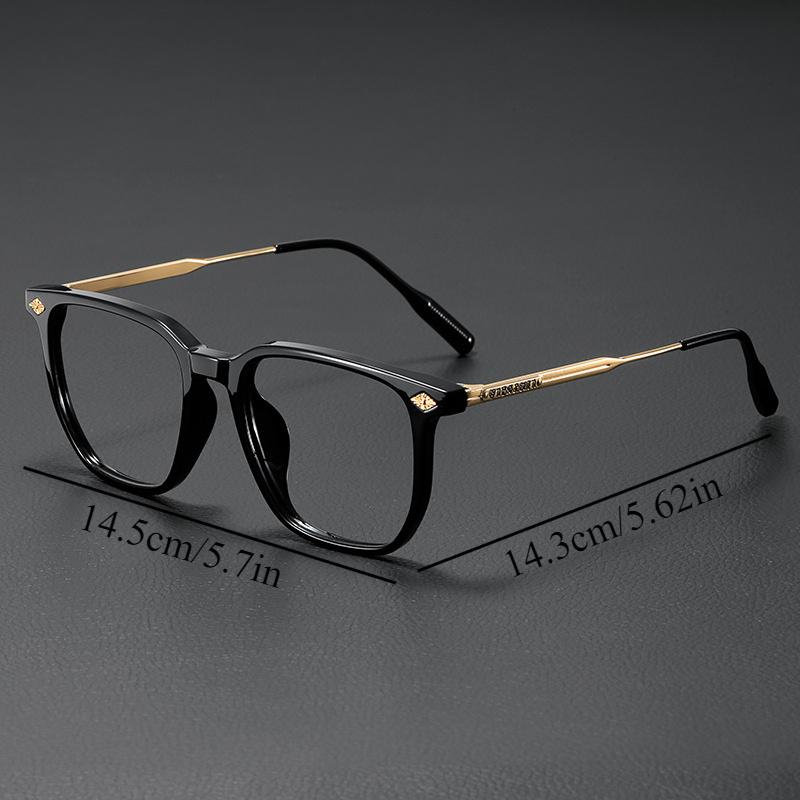 Trendy Blue Light Glasses for Men And Women TR90 Ultralight Plain Glasses Fashion Natural Glasses Outdoor Glasses