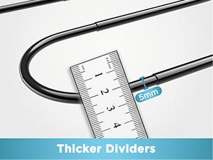 Pots and Pans Organizer for Cabinet 16.61 Height, 8 Tier Pot Organizers Rack with 3 DIY Methods, Adjustable Pan Organizer under Cabinet Kitchen Organization and Storage