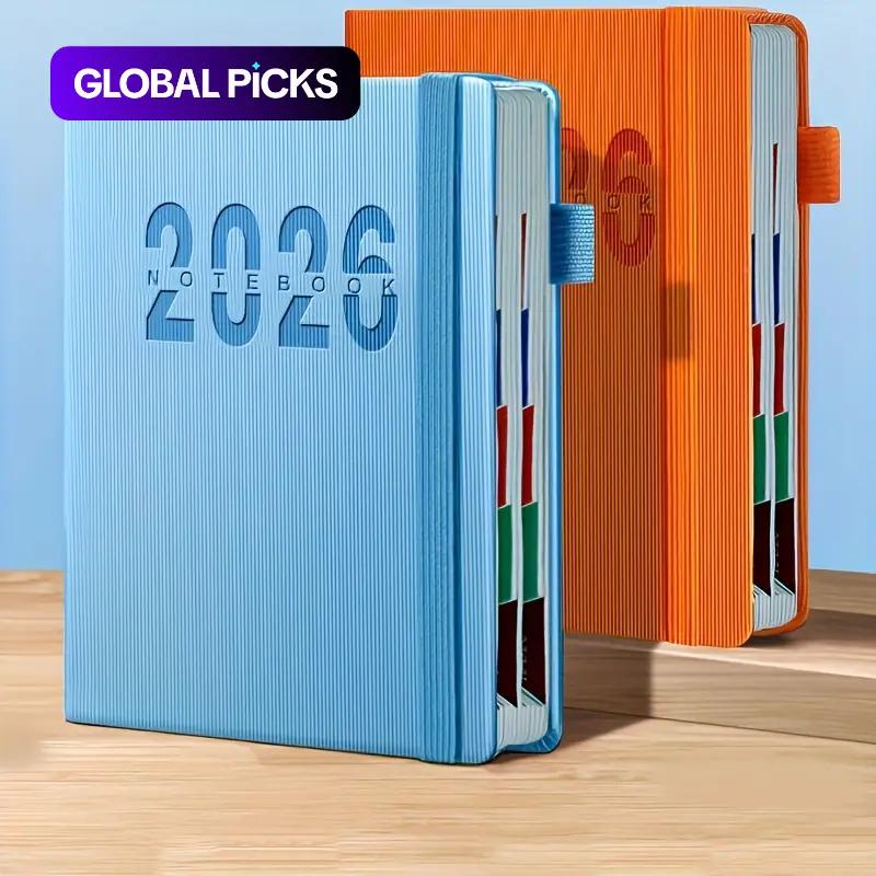 2026 New Calendar Planner & Self-Discipline Log - Self-Discipline Check-In, Time Management & Schedule Planning - One Page Per Day, 365-Day Plan & Visual Organization - 400 Pages Easy-to-Clean Paper