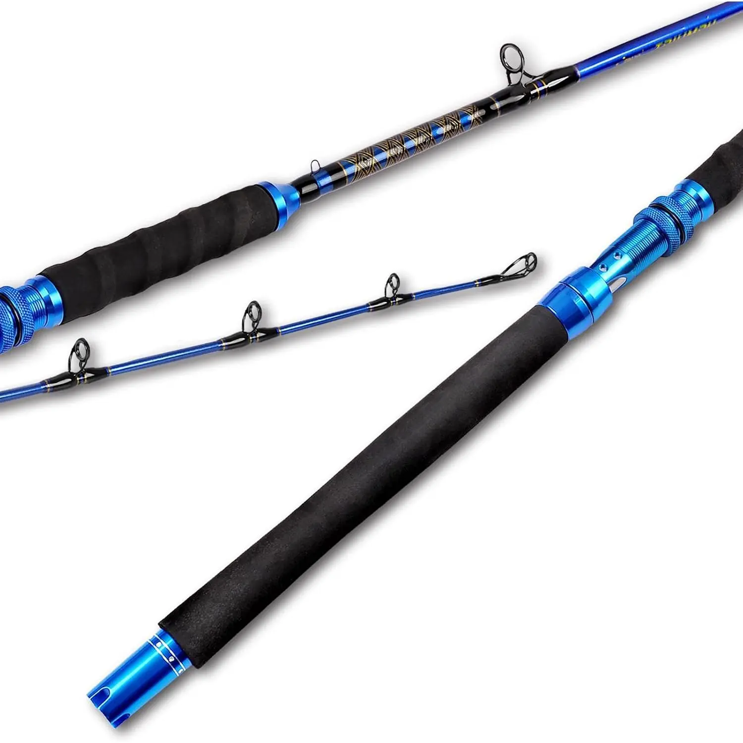 Saltwater Graphite Jig Jigging Casting Fishing Rod Deep Sea Jig Pole 5'6"/6'