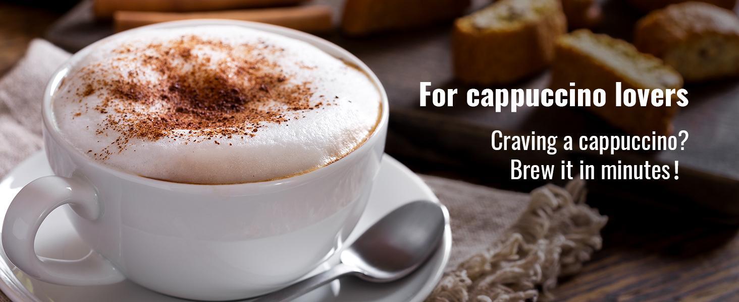 Espresso Machine 20 Bar, Professional Espresso Machine with Milk Frother and Touchscreen, Expresso Coffee Machines with Adjustable Temperature,for Cappuccino, Latte