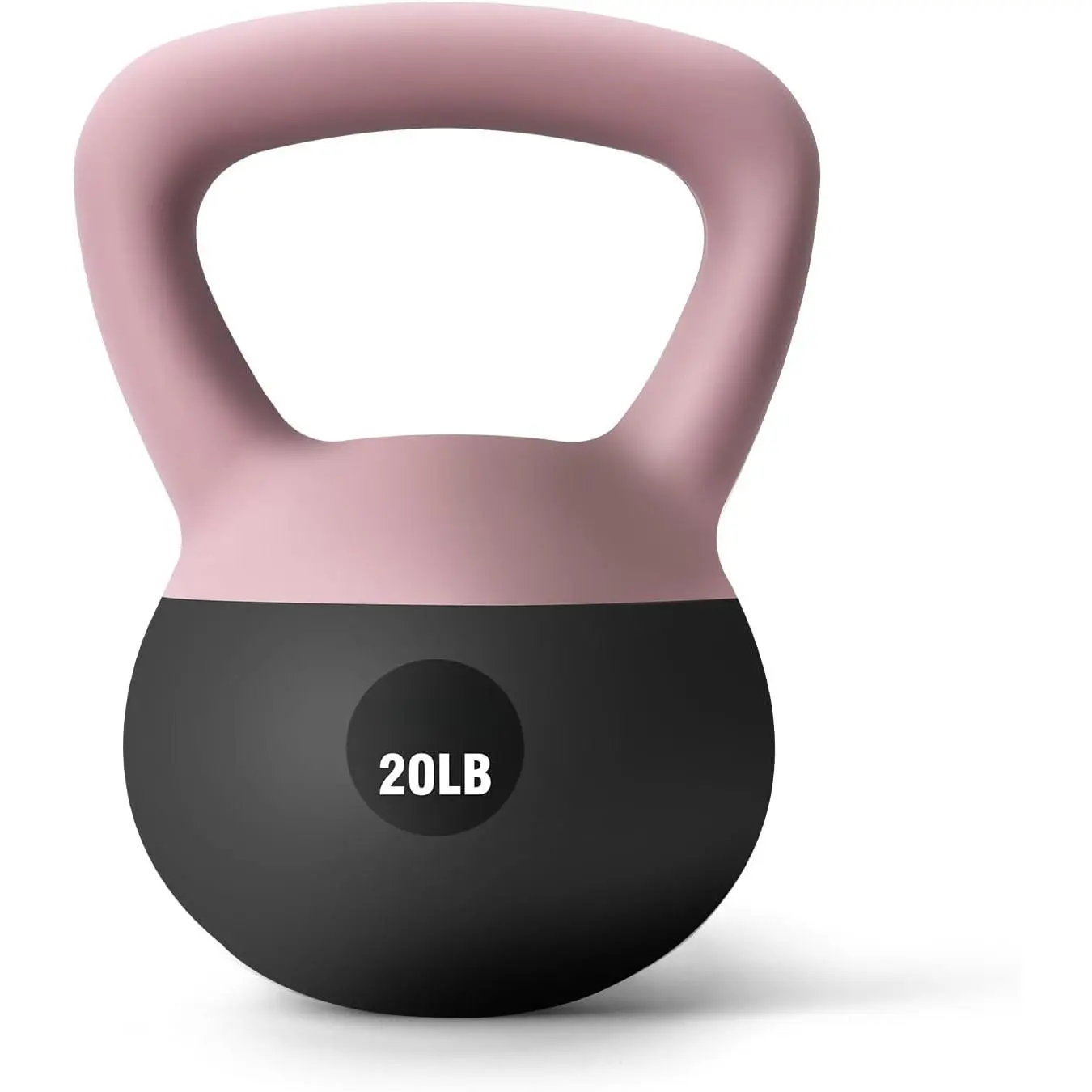 Soft Kettlebell 5LB/10LB/15LB/20LB/25LB, Kettlebells for Home Gym Strength Training, Anti-Slip Fitness Weights for Men Women