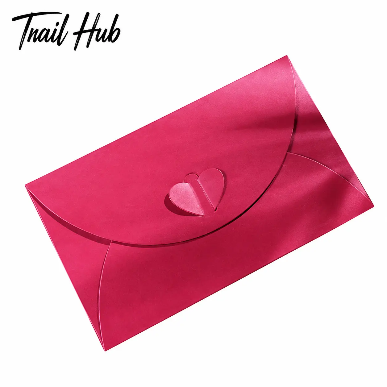 Premium 10-Piece Set of Elegant Heart-Button Pearlescent Envelopes with Gold Foil Accents, Ideal for Formal Invitations, Wedding Stationery, and Custom Letter Writing – High-Quality Western-Style Paper Goods