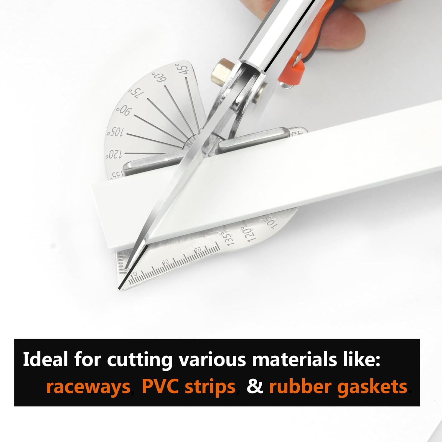 Angle Mitre Shear  - Multifunctional Tool for Angular  of Plastic, PVC, and Molding Trim