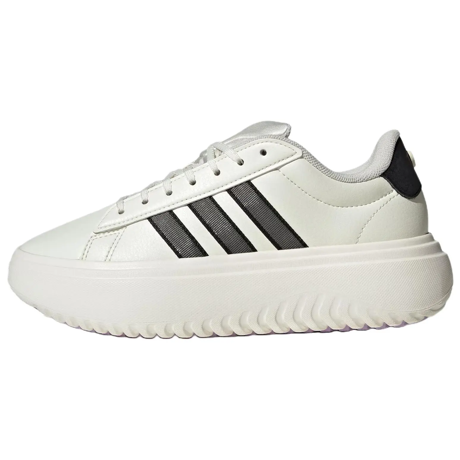 adidas Grand Court Platform Classic Sports Low Top Tennis Shoes JS1832