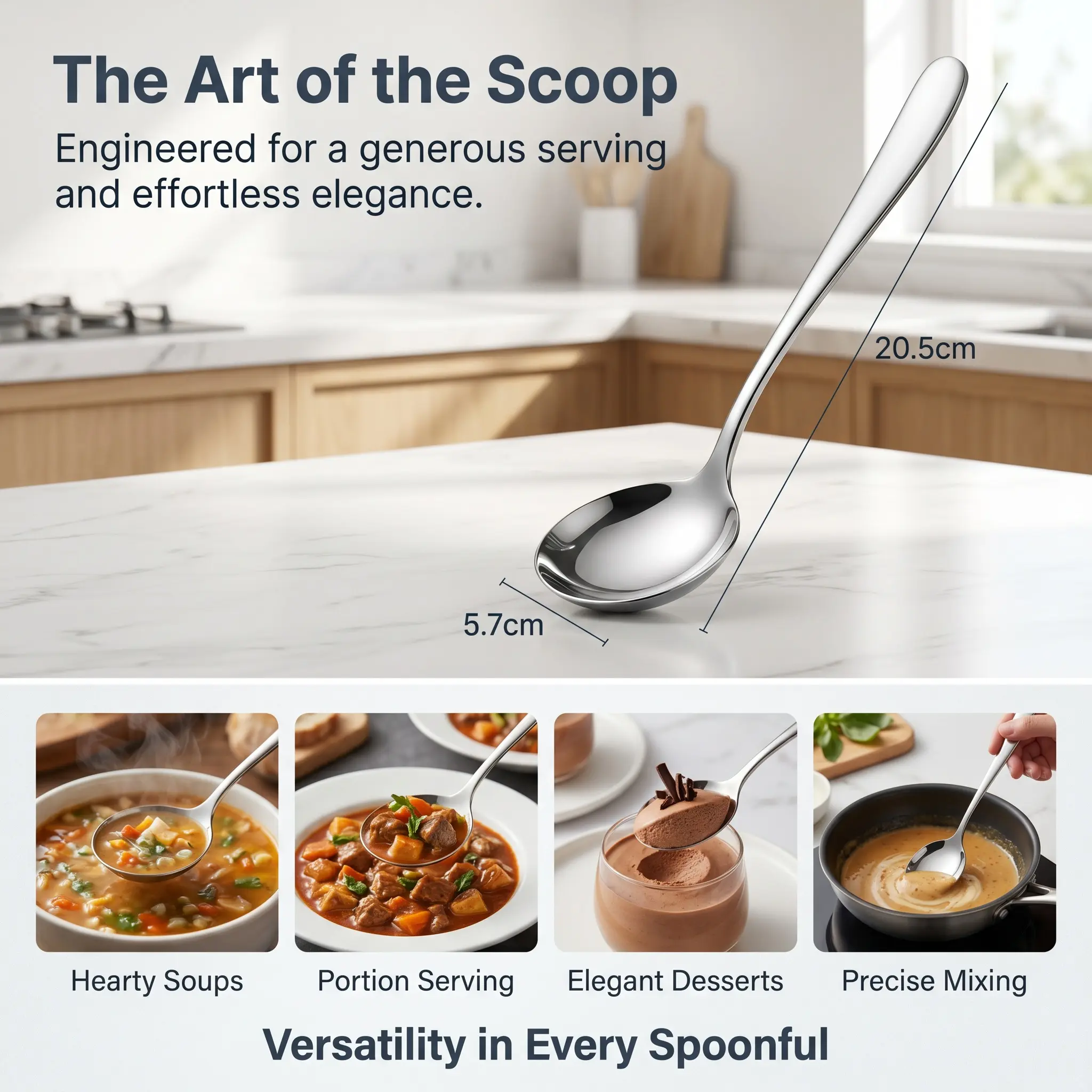 5 or 10 Pack Stainless Steel Soup Spoons, Heavy Duty Metal Dinner Spoon for Soup Rice Cooking-YY1 5 or 10 Pack Stainless Steel Soup Spoons, Heavy Duty Metal Dinner Spoon for Soup Rice Cooking-YY1