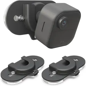 Blink Camera Mount with Dual Suction Cup, No-Drill, No Need Adhesive, Mounted  Smooth Surfaces Like Windows, Glossy Tiles, and , 2 Pack for  Blink Camera-Black