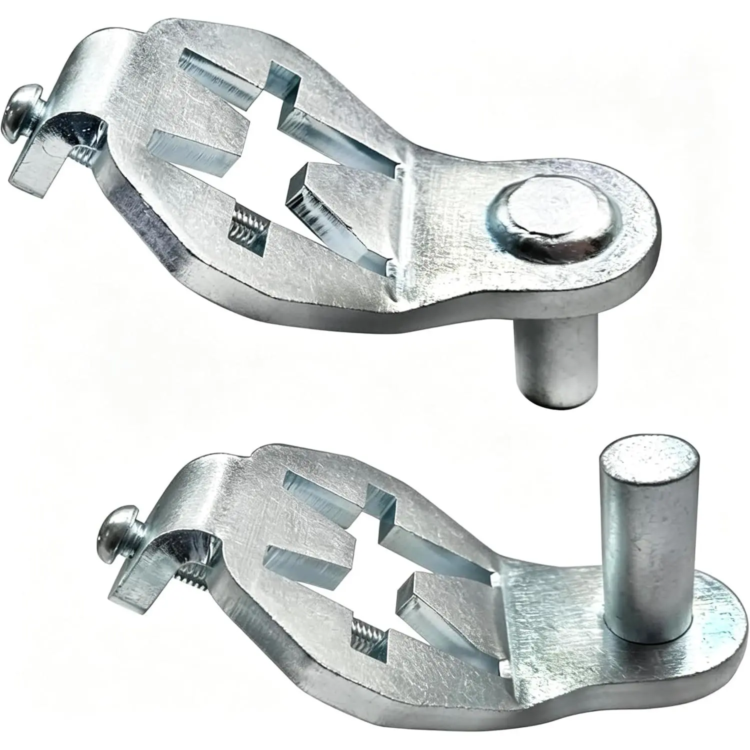 T- Gate Hinge Pins - Heavy Duty Gate Hanger, Hang a gate from a Metal T  for Farm, Garden & Backyard, Easy to Install