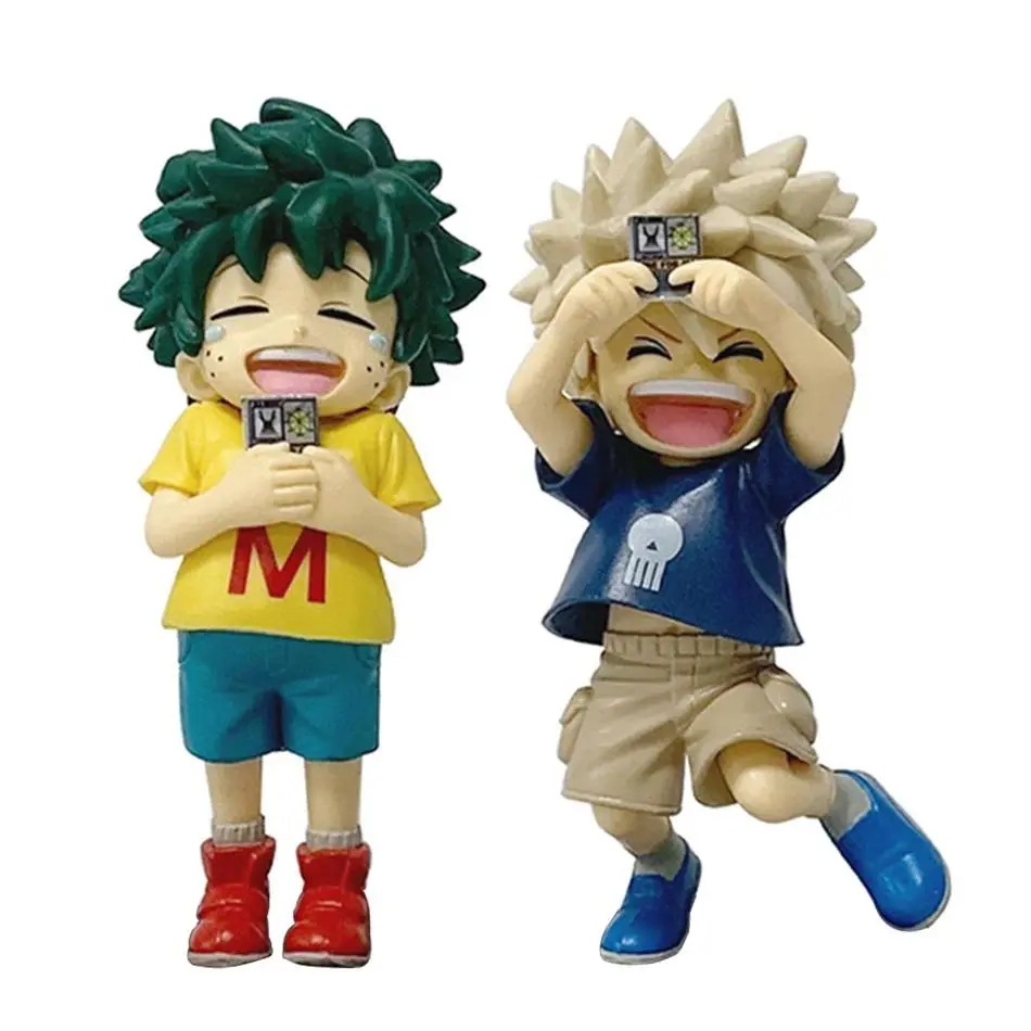 "My Hero Academia" Young Izuku Midoriya / Young Katsuki Bakugo Figure – Collectible Model Toy Gift