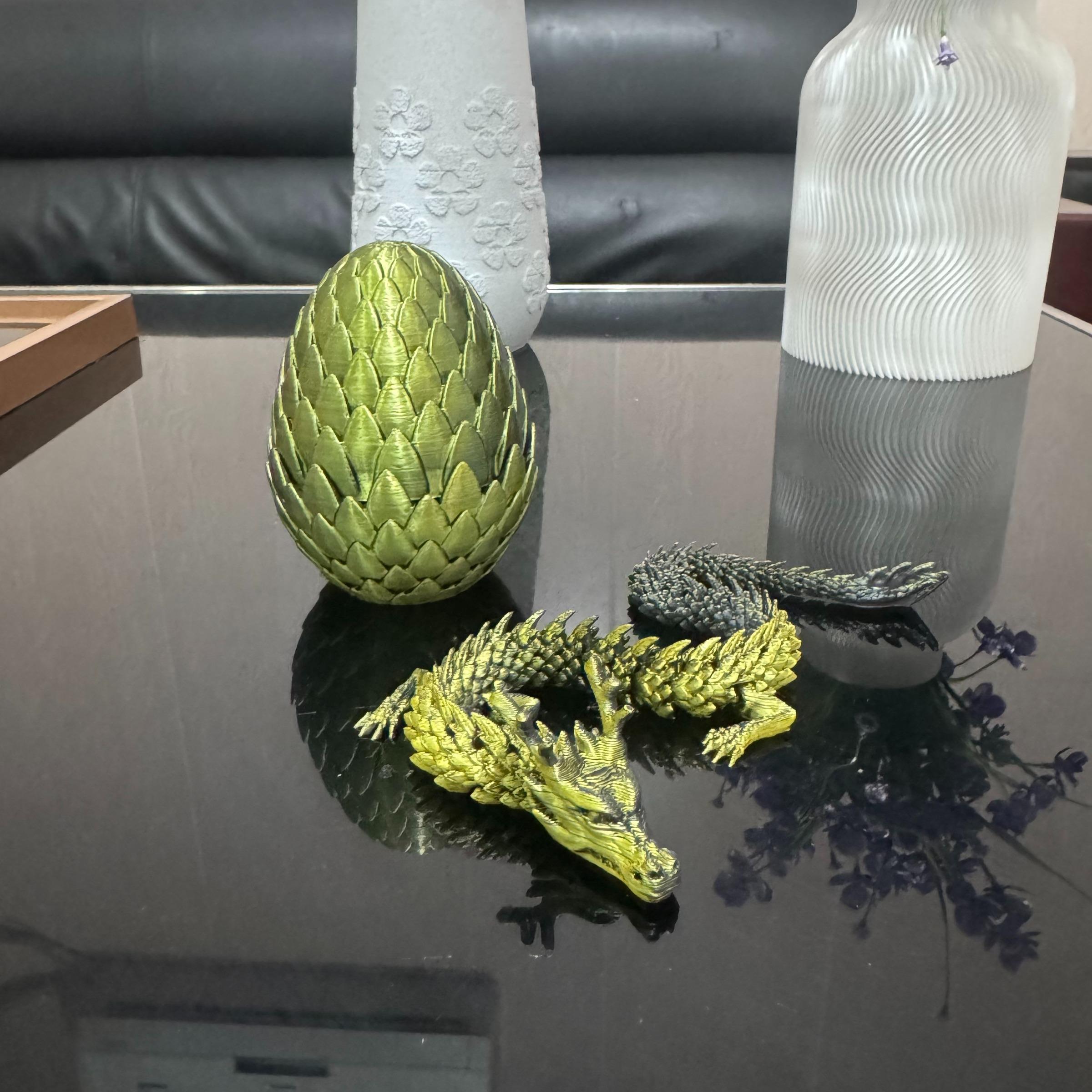 Large Lotus Dragon Egg Set, 60cm Dragon + 18cm Egg, 30cm Dragon + 9cm Egg, Two Size Options, Home Decor, Festival Party Decoration, Gift Idea