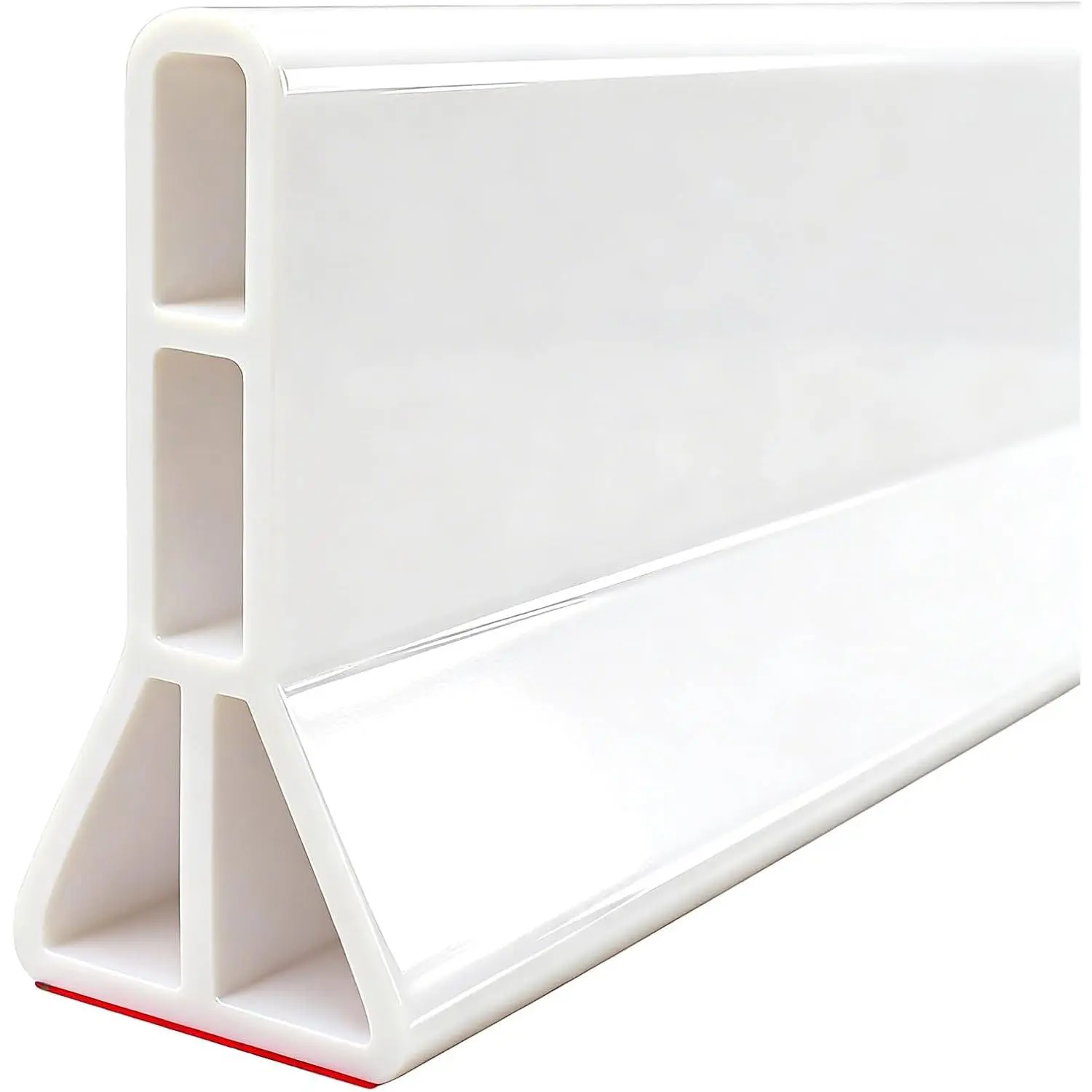 3" High Collapsible Shower Threshold Water Dam 59in Shower Water Splash Guard Shower Barrier Water Stopper To Keep Water In Shower Dry And Wet Bathroom