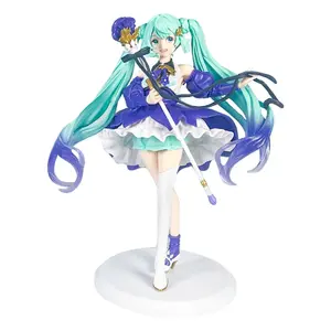 Explosions Anime Hatsune Miku 22CM Doll Bauhinia Series PVC Model Collection Desktop Ornaments Children's Adult Toy Gifts