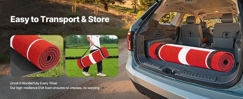 10x3ft Softball Pitching Mat Baseball Pitching Rubber Mound for Indoor Outdoor