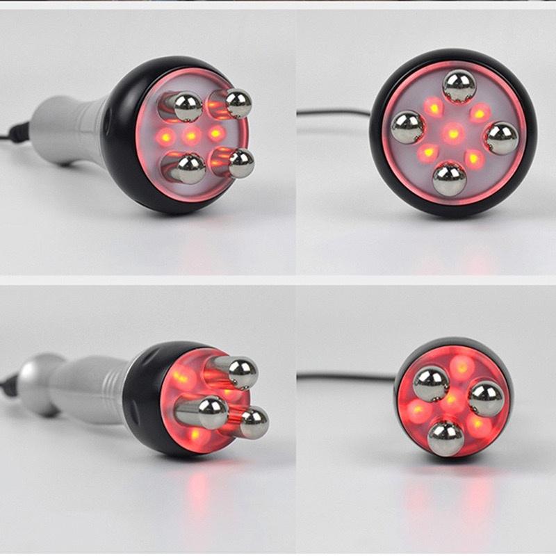 4-in-1 multifunctional beauty machine, facial beauty device, full body massager SPA, multifunctional 4-in-1 body shaping massager, multifunctional facial care beauty device, with thermoplastic elastomer, plug-in operation 110-130V, American plug, face, ar