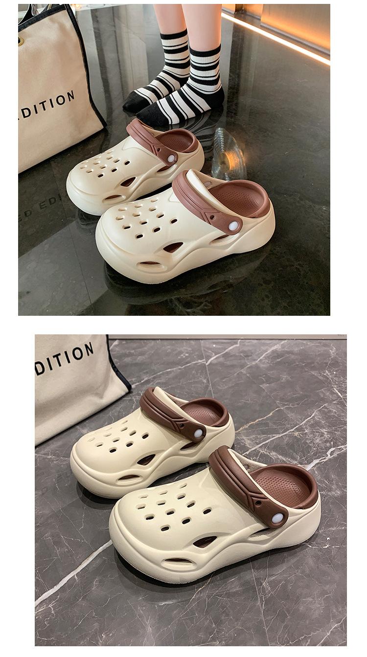 Women's EVA Platform Clogs, Soft Cushioned Non-slip Sandals, Indoor Outdoor Beach Slides, Comfortable Thick Sole Slippers for Summer Women's EVA Platform Clogs, Soft Cushioned Non-slip Sandals, Indoor Outdoor Beach Slides, Comfortable Thick Sole Slippers for Summer