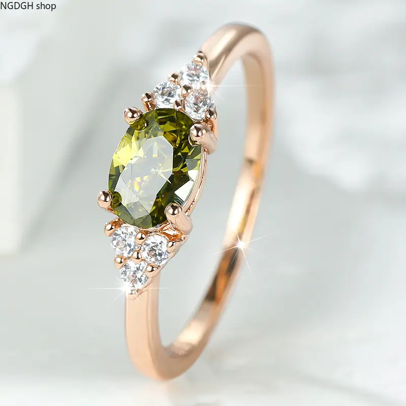 Minimalist Thin‑Band Oval Simulated Birthstone Ring,Multi‑Tone Cluster Accent Cubic Zirconia Statement Ring,Elegant Dainty Promise Engagement Ring,Sparkly Delicate Women Fashion Ornament,Ideal For Bridal Shower Birthday Daily Wear Evening Gathering
