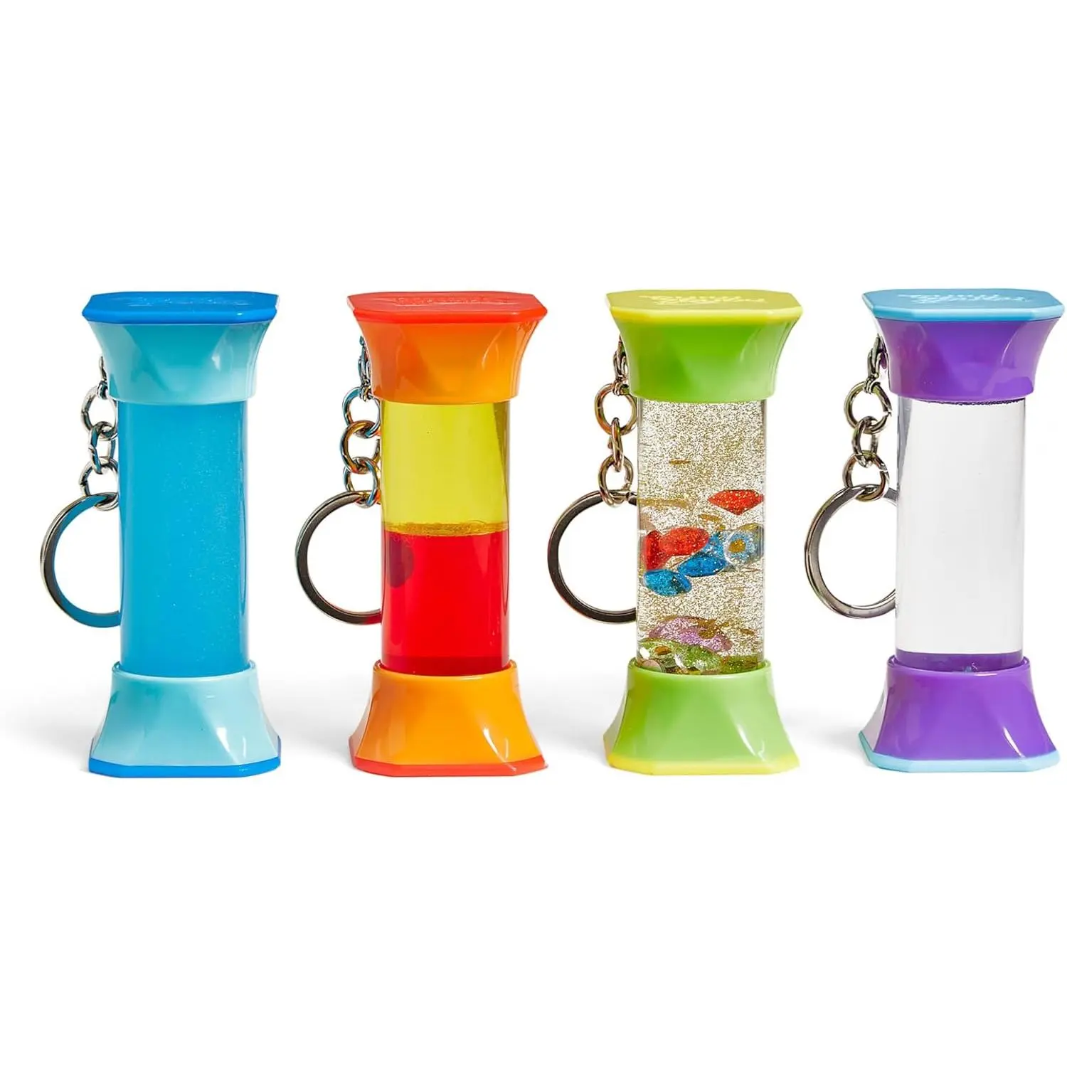 Soothing Swirlers Sensory Tubes, Mini Fidget Keychains, Anxiety Relief Items, Calming Toys for Kids, Calm Down Corner Supplies, Quiet Fidgets for Classroom, Toddler Car Toys for Travelfidget toys