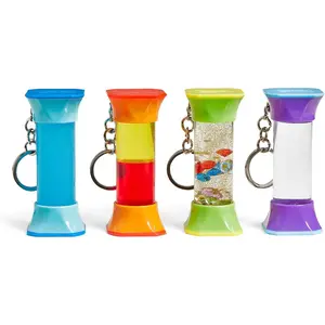 Soothing Swirlers Sensory Tubes, Mini Fidget Keychains, Anxiety Relief Items, Calming Toys for Kids, Calm Down Corner Supplies, Quiet Fidgets for Classroom, Toddler Car Toys for Travelfidget toys