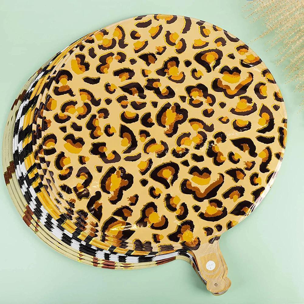 Safari Animals Happy Birthday Banner Pennant Foil Animal Balloons for Kids Jungle Safari Zoo Theme Party Decoration Supplies Toy