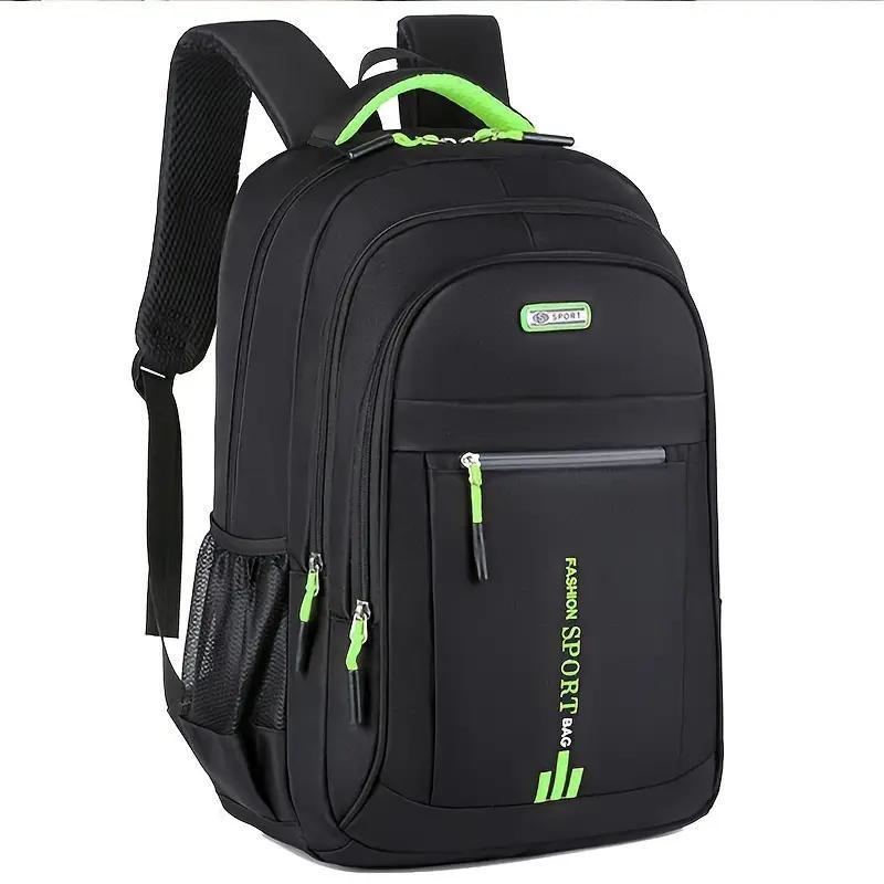 Seamless Transition Backpack for the Busy Professional Large Capacity Durable Casual Backpack for Office School and Business Trips Featuring a Dedicated Padded Laptop Compartment