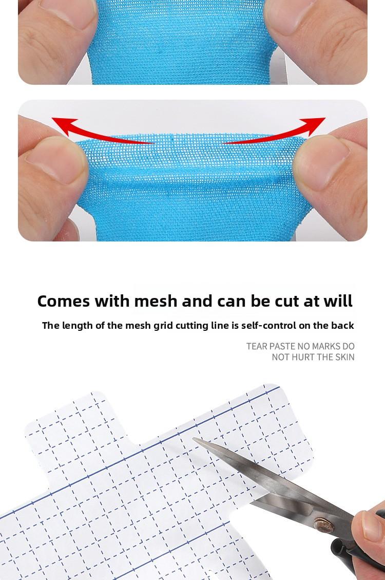 Elastic shoulder support patch for badminton and weightlifting - muscle patch for stabilizing and supporting the shoulder muscles, preventing friction, and used as an internal muscle patch. precut kinesiology tape Breathable Self-Adhesive Sports Tape