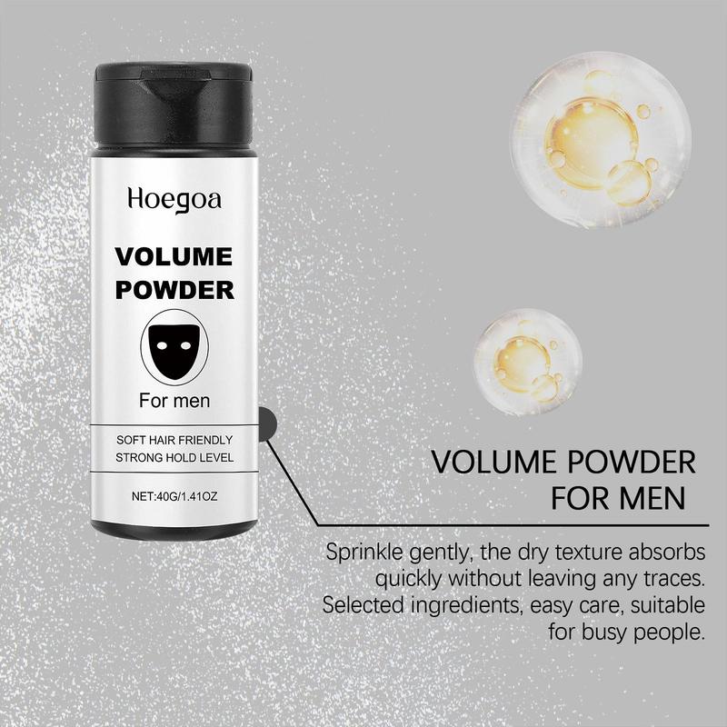 Volumizing Styling Powder 40g, Lightweight Hair Carefor Instant Volume and Oil Control, Gentle Ingredientsfor Easy Styling, Hair Styling Product