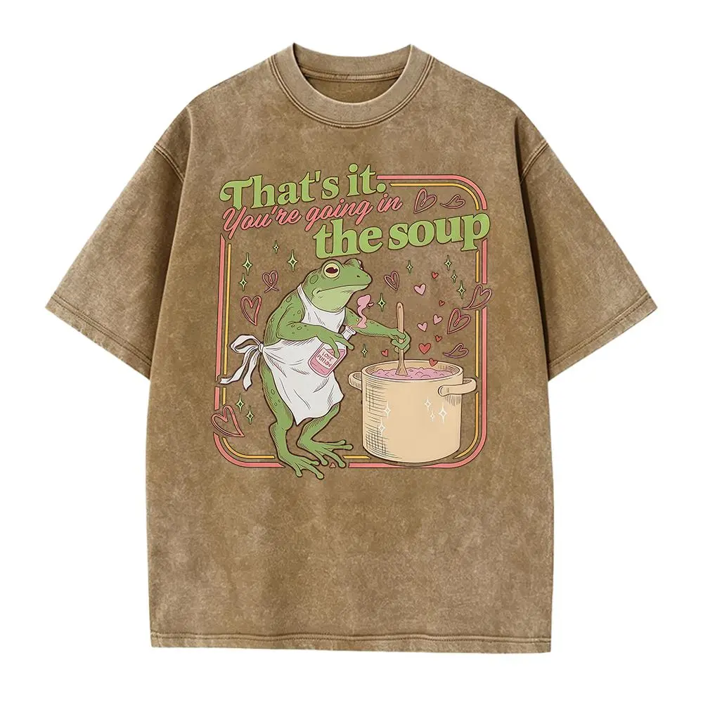 That's It You're Going in the Soup Shirt, Frog Make Love Potion For Valentine T-shirt, Meme Shirts, Weirdcore Sarcastic Tee