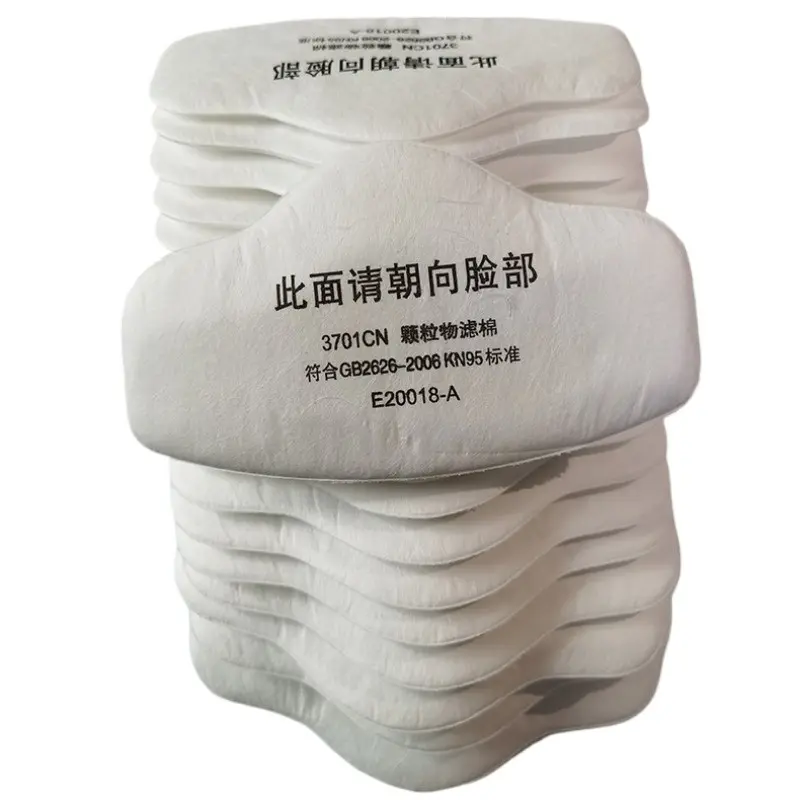 3701cn Particulate Filter Cotton, Specialized Dust Protection for Mining and Grinding, 3200 Dust Mask Filter Cotton, High Efficiency