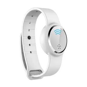 Outdoor Ultrasonic Mosquito Repellent Bracelet Adjustable Silicone Wristband for Children Adults Electronic Anti-Mosquito Strap