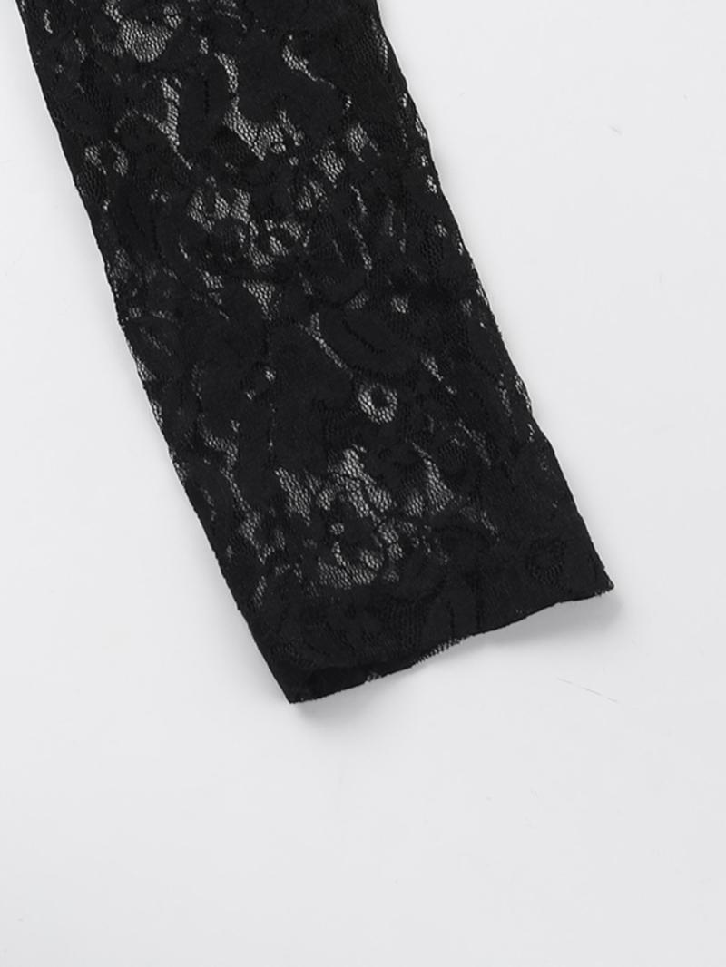 Styles by Faith Howard Women's Ruched Sheer Floral Lace Bodycon Dress, Elegant Long Sleeve Round Neck Maxi Dress for Party Holiday Wedding Guest, Ladies Fall & Winter Clothes