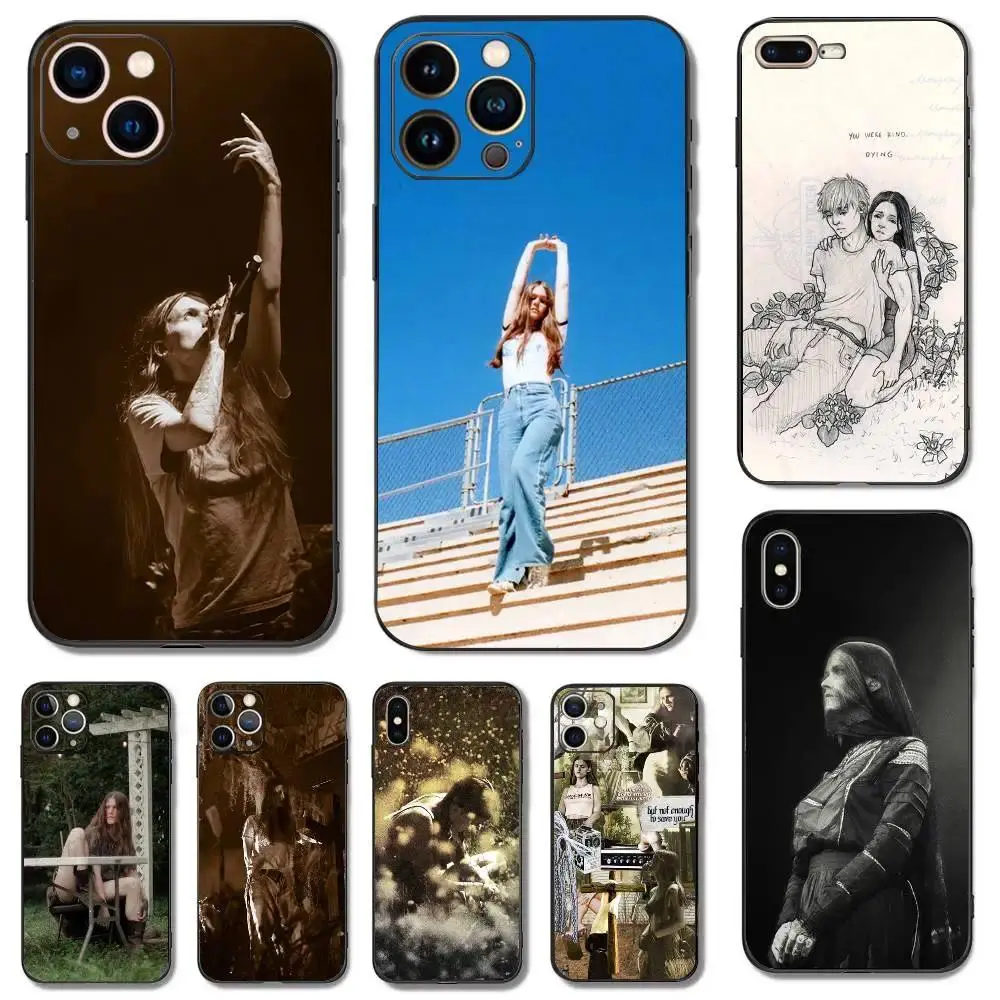 Ethel Cain Singer Phone Case, Indie Alternative Music Fan Protective Cover Compatible with iPhone 11-17 Pro Max/Plus & Samsung Galaxy S23-S25