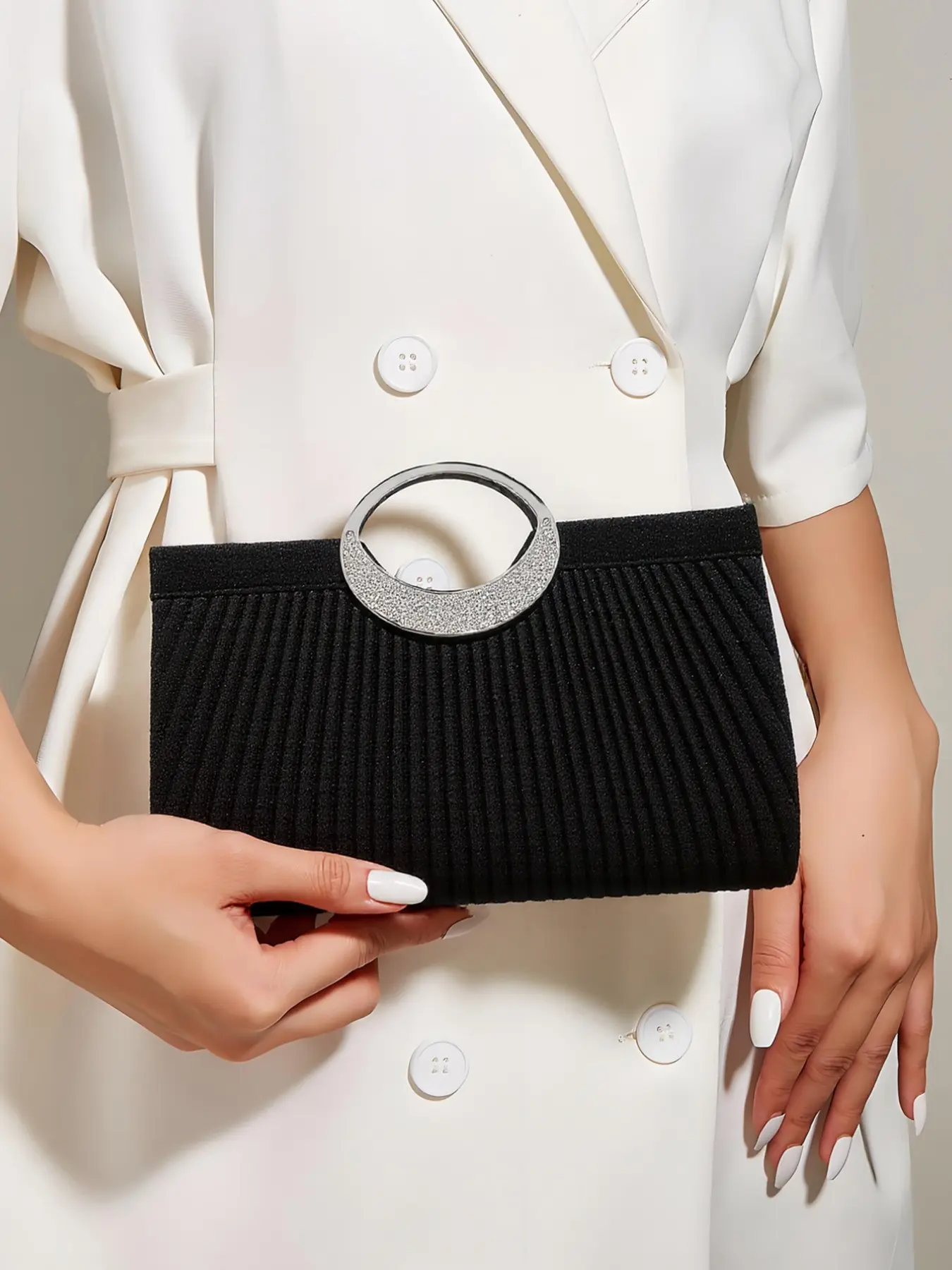 Minimalist Canvas Cosmetic Bag, Versatile Design for Daily Use, Perfect for Weddings, Parties, Gifts, Holidays, Events