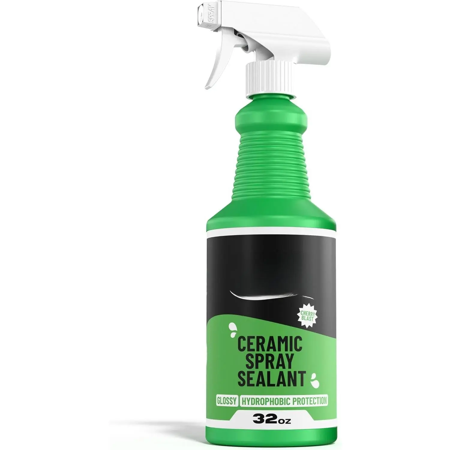 Ceramic  Coating – High-Gloss SiO2 Shield & Detailer – Cherry Blast Scent – Hydrophobic Water Repellent for Gel Coat, , Glass, & Chrome – 32oz