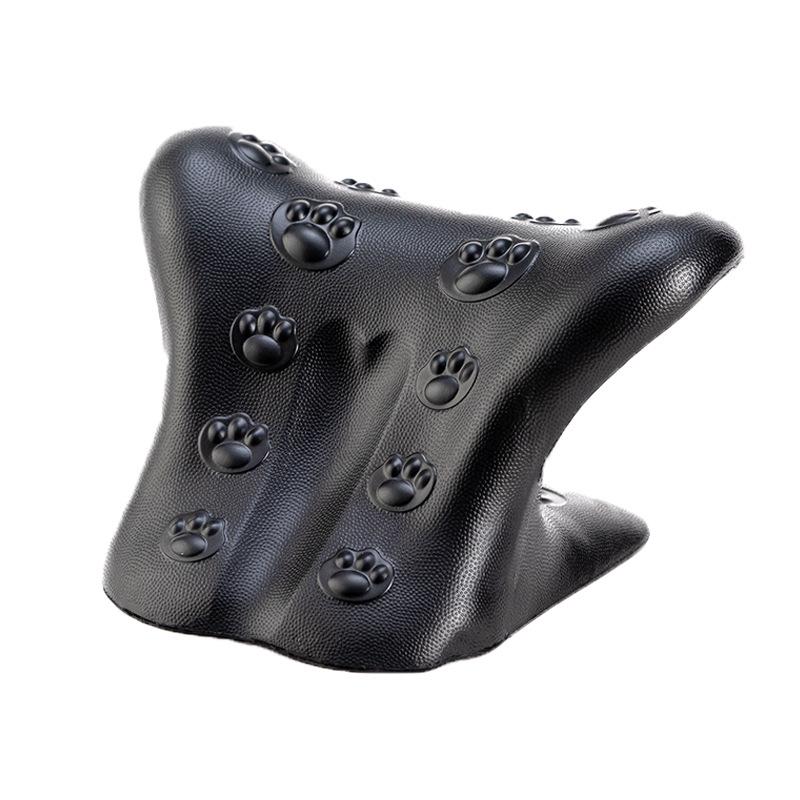 Magnetic Therapy Cervical Spine Massage Pillow, Gravity Acupressure C-Shaped Neck Traction Pillow for Shoulder & Neck Relief muscle
